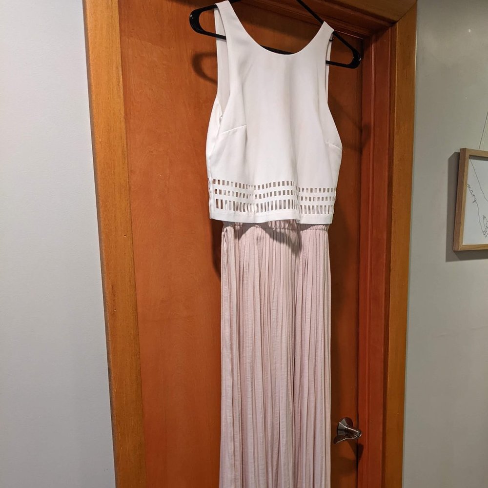Witchery Cream/Beige Maxi Dress Size 6
